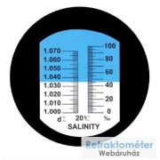 Sótartalom mérő refraktométer RHS-10ATC 