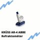 ABBE Refraktométer AR‑4 KRÜSS (német gyártmány, LED‑es megvilágítás)