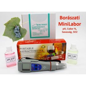   BORÁSZATI miniLABOR – Házi laboratórium minden tudatos borász számára