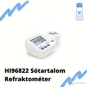 HI 96822 – Refraktométer  tengervíz és akvárium-víz  sótartalmának vizsgálatához