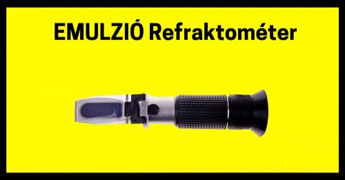 Ipari emulzió refraktométer RHB-05ATC