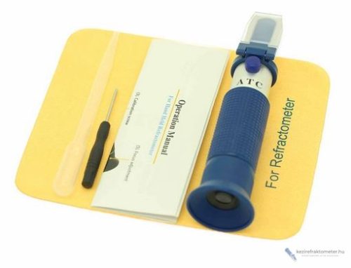 Alkoholfokoló refraktométer RHW-80 – Gyors, pontos mérés pálinkában és fertőtlenítőszerekben