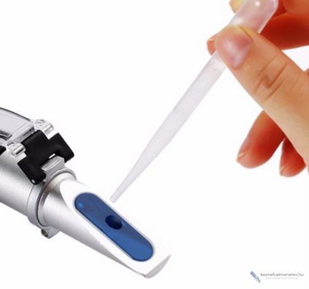 Alkoholfokoló refraktométer RHW-80 – Gyors, pontos mérés pálinkában és fertőtlenítőszerekben