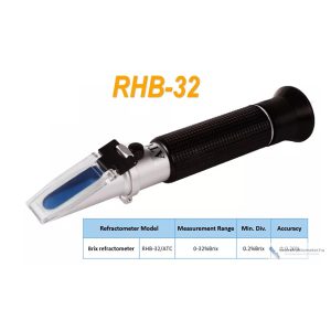 RHB-32 ATC Brix 0-32% optikai refraktométer